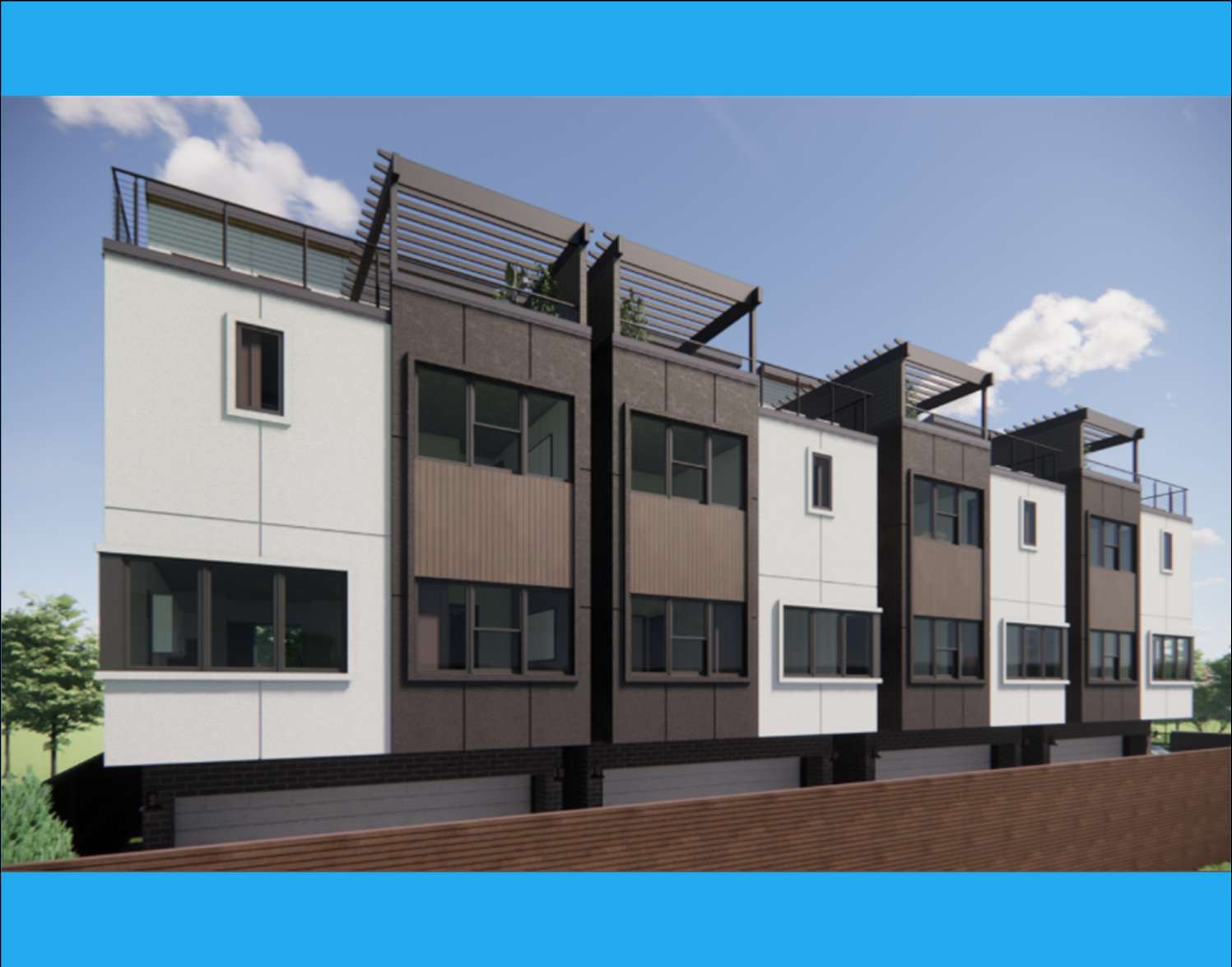 Modern P Square Properties residential development in Houston